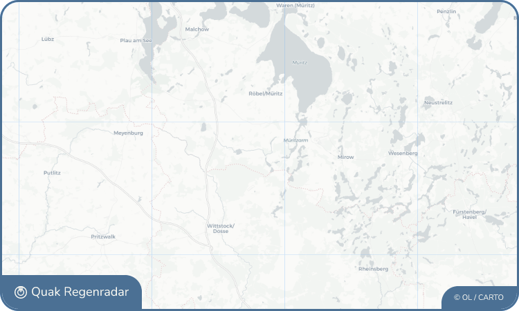 Regenradar-Widget für Kieve
