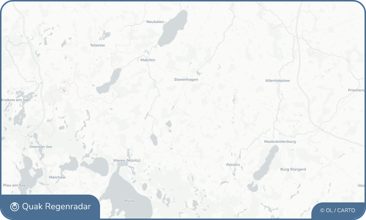Regenradar-Widget für Kittendorf