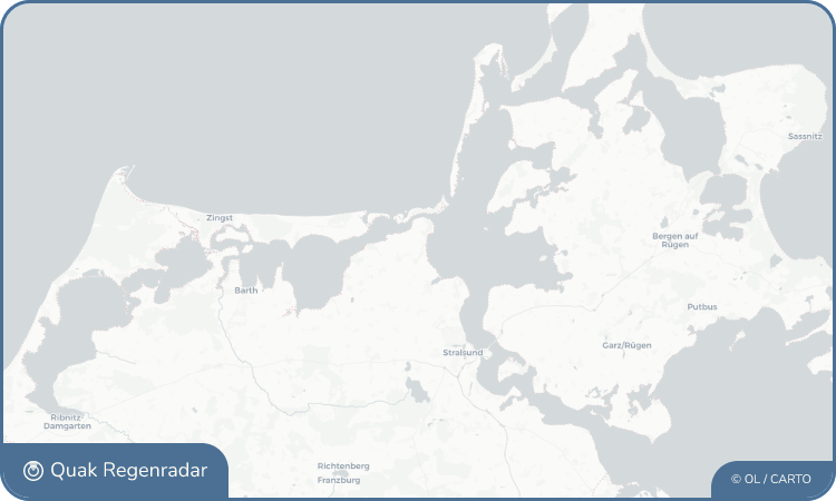 Regenradar-Widget für Klausdorf