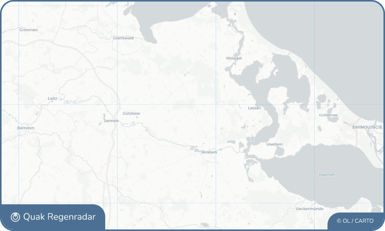 Regenradar-Widget für Klein Bünzow