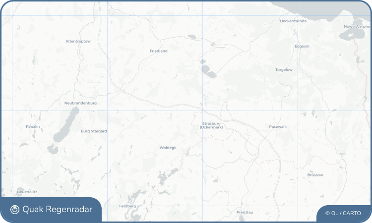 Regenradar-Widget für Klein Daberkow