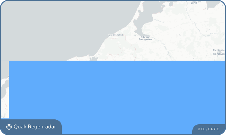 Regenradar-Widget für Klein Kussewitz