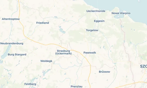 Regenradar Vorschaubild - Aktuelle Niederschläge in Klein Luckow und Umgebung