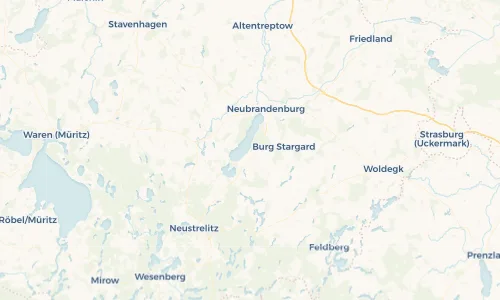 Regenradar Vorschaubild - Aktuelle Niederschläge in Klein Nemerow und Umgebung