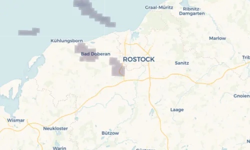 Regenradar Vorschaubild - Aktuelle Niederschläge in Klein Stove und Umgebung