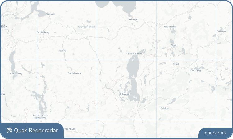 Regenradar-Widget für Klein Trebbow