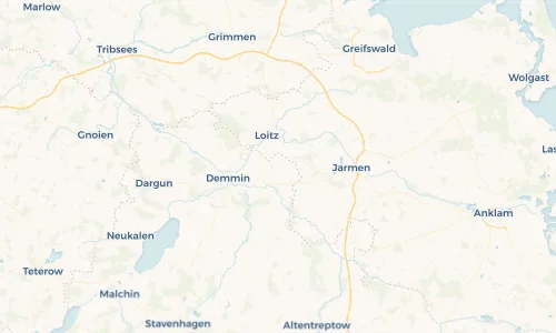 Regenradar Vorschaubild - Aktuelle Niederschläge in Kletzin und Umgebung