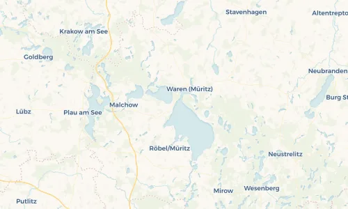 Regenradar Vorschaubild - Aktuelle Niederschläge in Klink und Umgebung