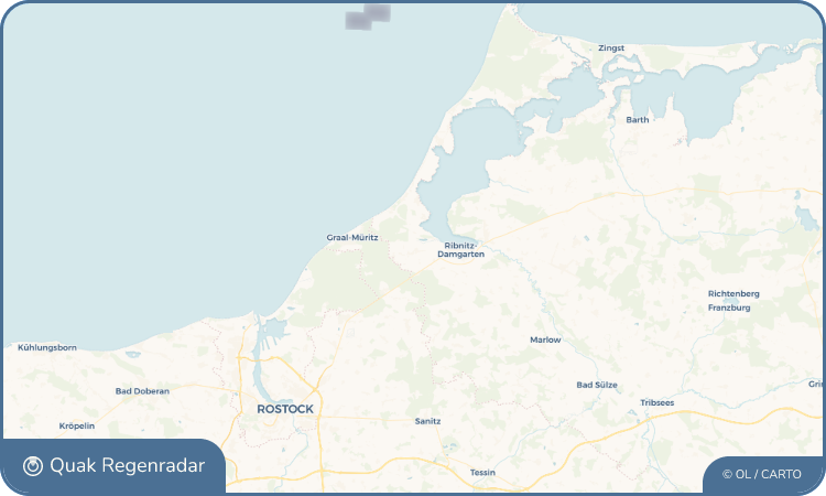 Quak Regenradar-Widget Klockenhagen