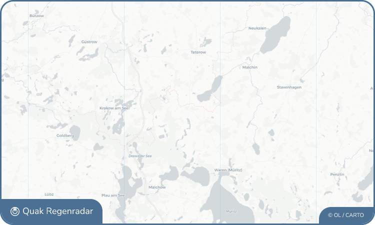 Regenradar-Widget für Klocksin