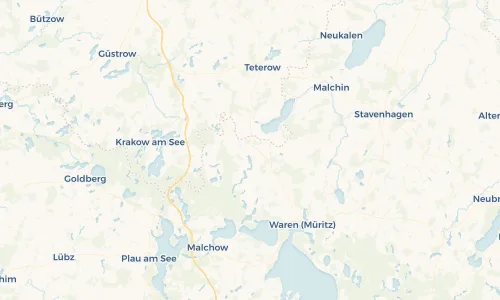 Regenradar Vorschaubild - Aktuelle Niederschläge in Klocksin und Umgebung