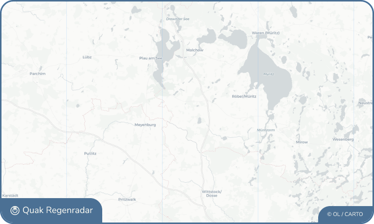 Regenradar-Widget für Knüppeldamm