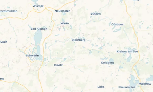 Regenradar Vorschaubild - Aktuelle Niederschläge in Kobrow und Umgebung