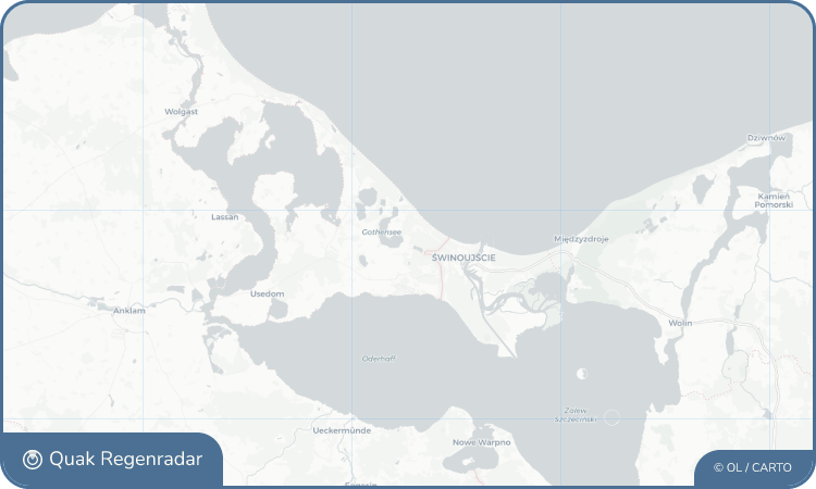 Regenradar-Widget für Korswandt
