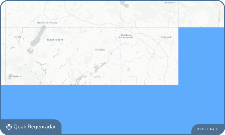 Regenradar-Widget für Kraatz