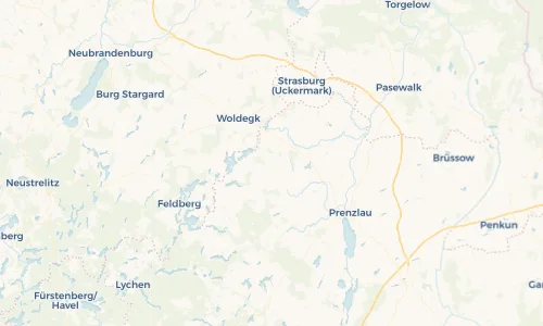 Regenradar Vorschaubild - Aktuelle Niederschläge in Kraatz und Umgebung