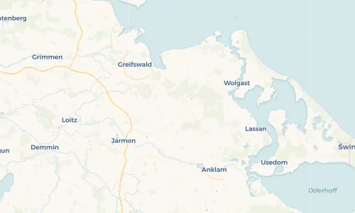 Regenradar Vorschaubild - Aktuelle Niederschläge in Krebsow und Umgebung