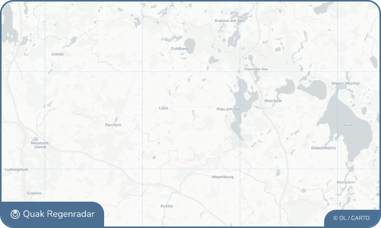 Regenradar-Widget für Kritzow