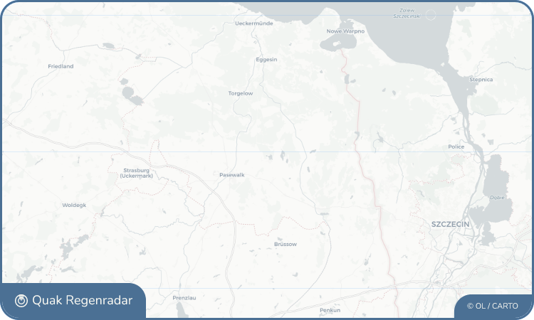 Regenradar-Widget für Krugsdorf