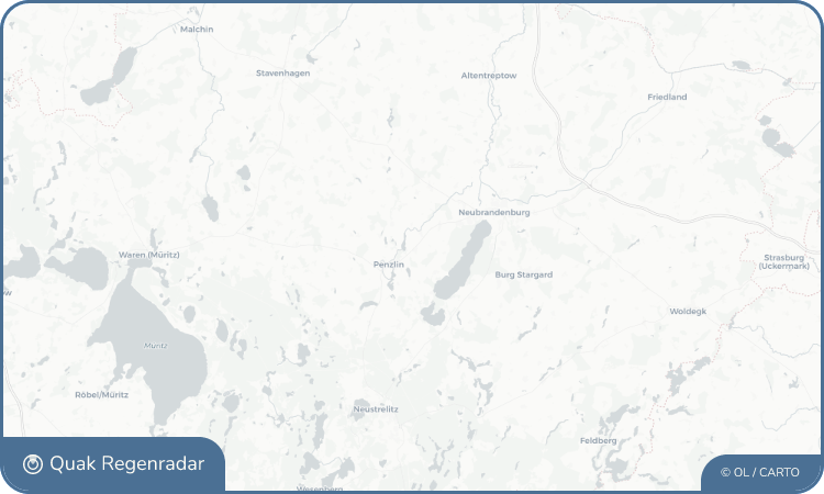 Regenradar-Widget für Krukow