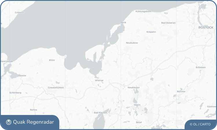 Regenradar-Widget für Krusenhagen