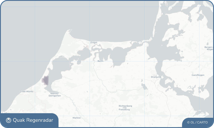 Regenradar-Widget für Küstrow