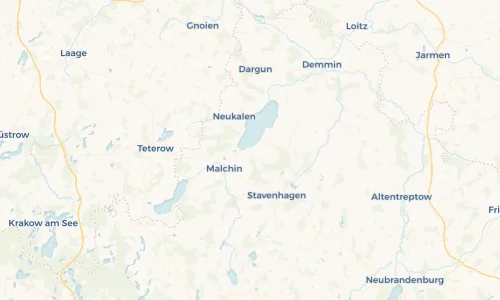 Regenradar Vorschaubild - Aktuelle Niederschläge in Kummerow und Umgebung
