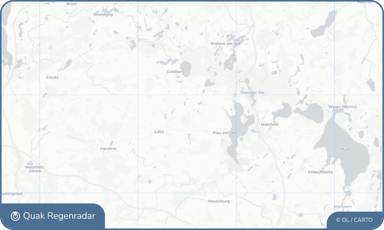 Regenradar-Widget für Kuppentin