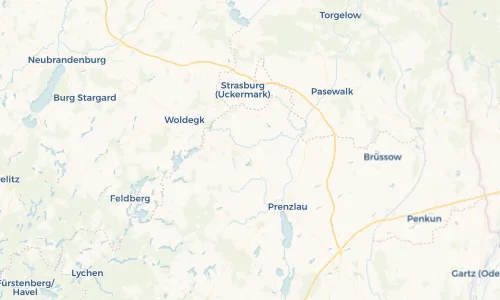 Regenradar Vorschaubild - Aktuelle Niederschläge in Kutzerow und Umgebung