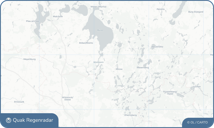 Regenradar-Widget für Lärz