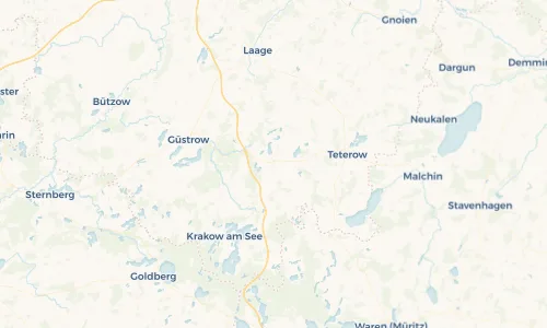 Regenradar Vorschaubild - Aktuelle Niederschläge in Lalendorf und Umgebung