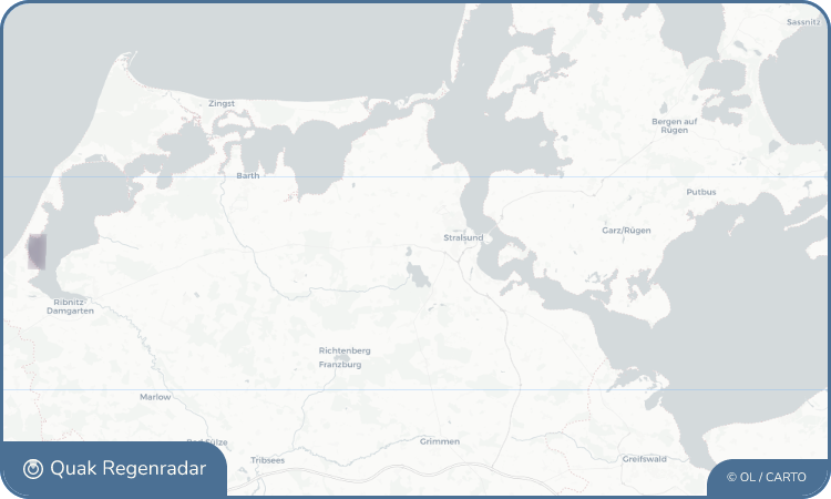 Regenradar-Widget für Langendorf