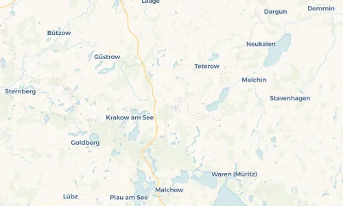Regenradar Vorschaubild - Aktuelle Niederschläge in Langhagen und Umgebung