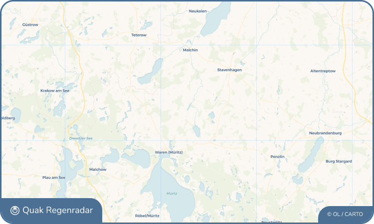 Quak Regenradar-Widget Lansen