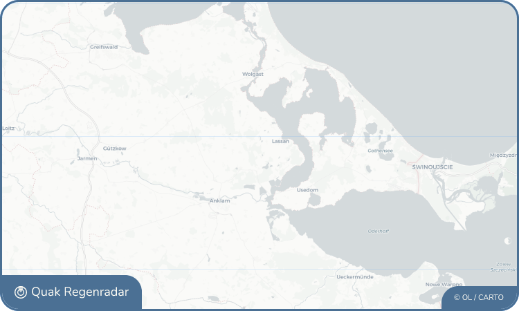 Regenradar-Widget für Lentschow