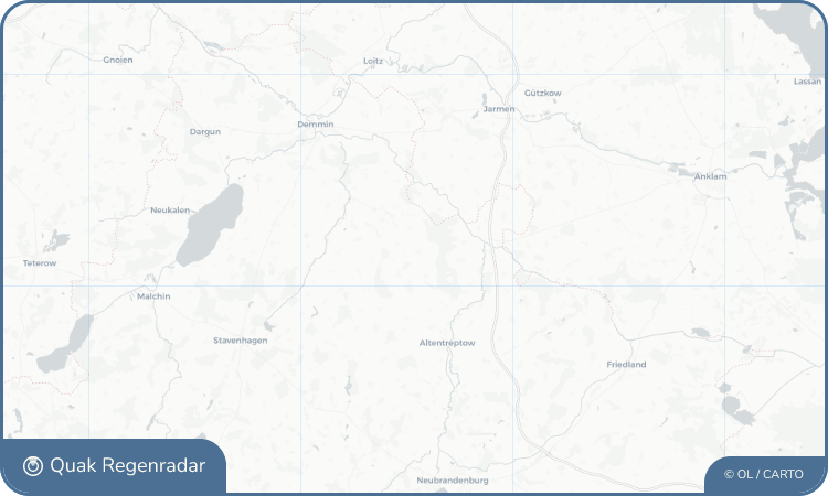 Regenradar-Widget für Letzin