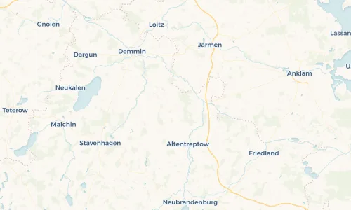 Regenradar Vorschaubild - Aktuelle Niederschläge in Letzin und Umgebung