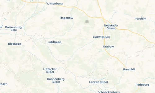 Regenradar Vorschaubild - Aktuelle Niederschläge in Leussow und Umgebung