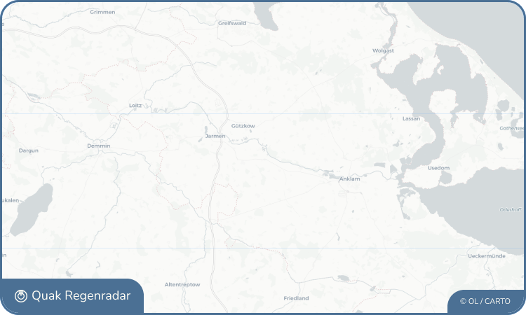 Regenradar-Widget für Liepen