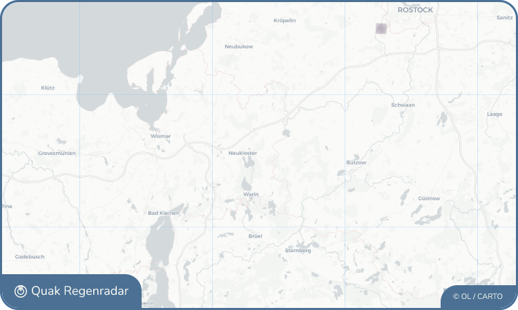 Regenradar-Widget für Lübberstorf