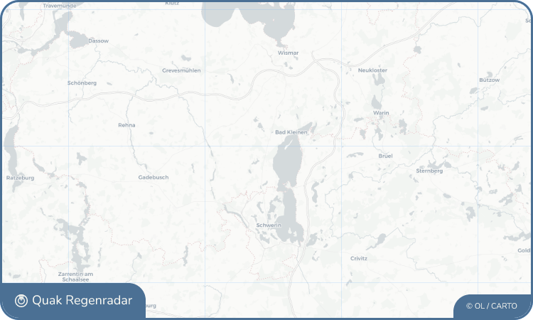Regenradar-Widget für Lübstorf