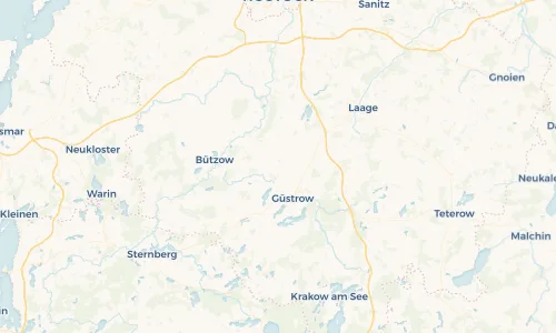 Regenradar Vorschaubild - Aktuelle Niederschläge in Lüssow und Umgebung