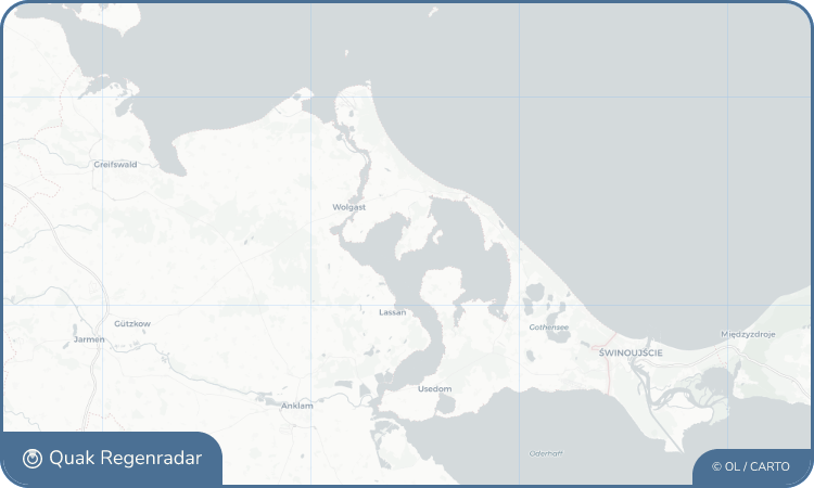 Regenradar-Widget für Lütow