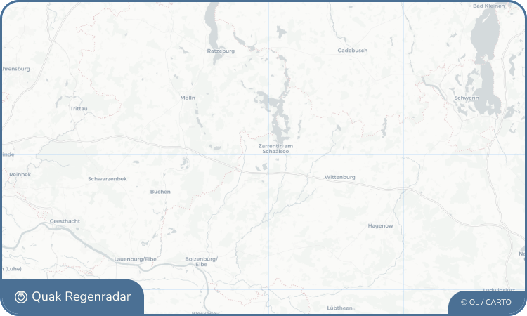 Regenradar-Widget für Lüttow
