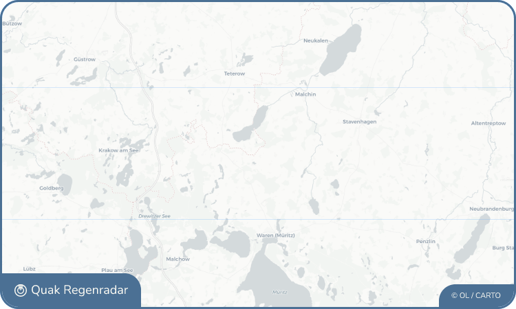 Regenradar-Widget für Lupendorf