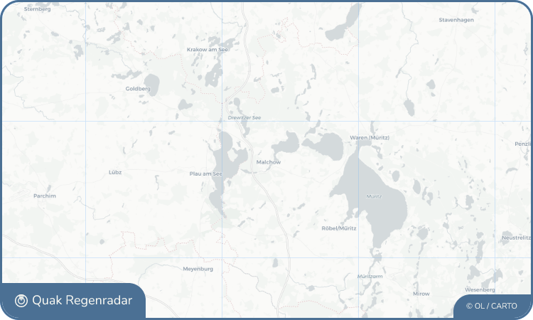Regenradar-Widget für Malchow