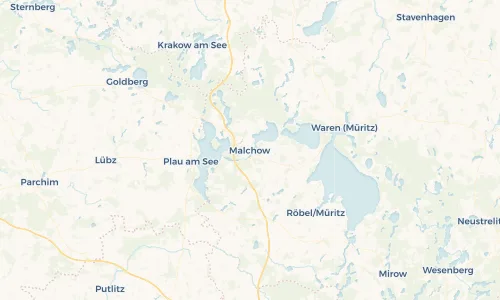 Regenradar Vorschaubild - Aktuelle Niederschläge in Malchow und Umgebung