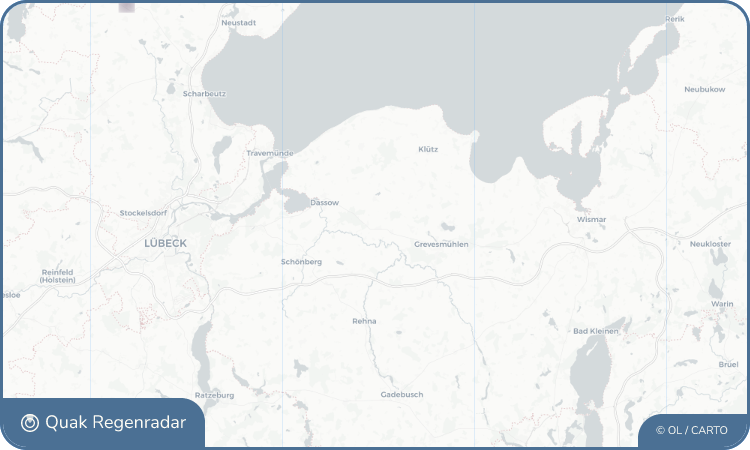 Regenradar-Widget für Mallentin