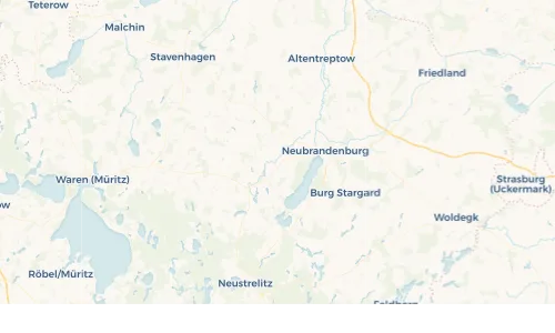Regenradar Vorschaubild - Aktuelle Niederschläge in Mallin und Umgebung