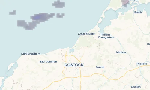 Regenradar Vorschaubild - Aktuelle Niederschläge in Markgrafenheide und Umgebung